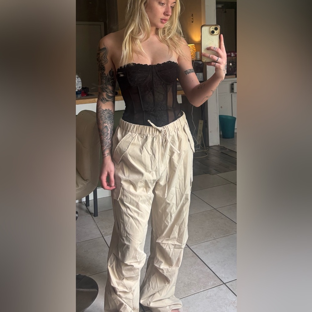 Women's Beige Pants